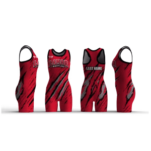 Lamar Youth Wrestling Club Women's Racerback Singlet