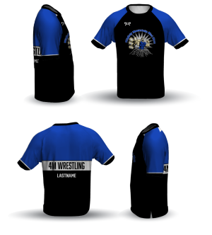 4M Wrestling Club Loose Short Sleeve Dri-Fit