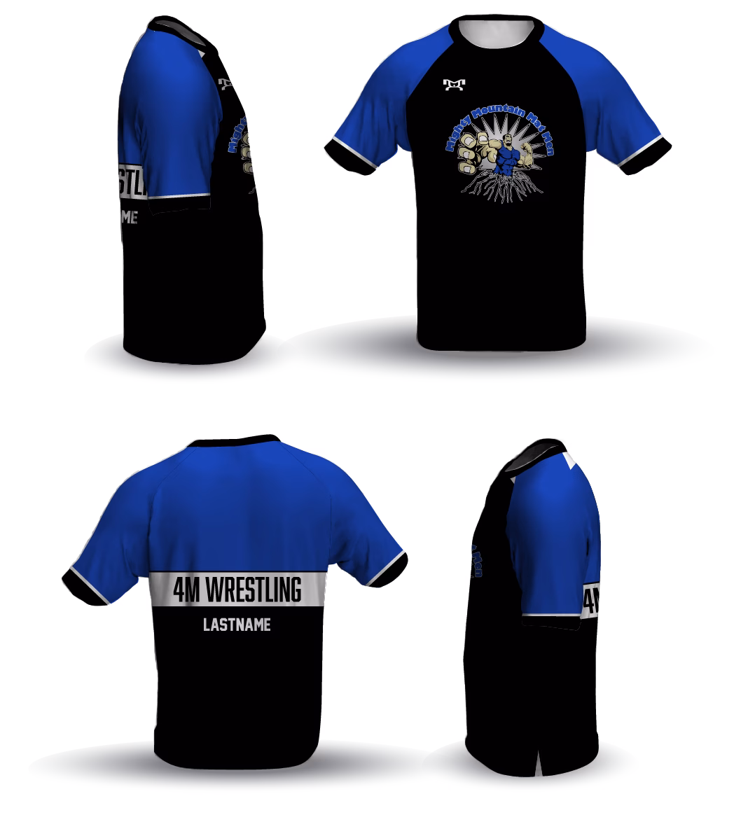 4M Wrestling Club Loose Short Sleeve Dri-Fit
