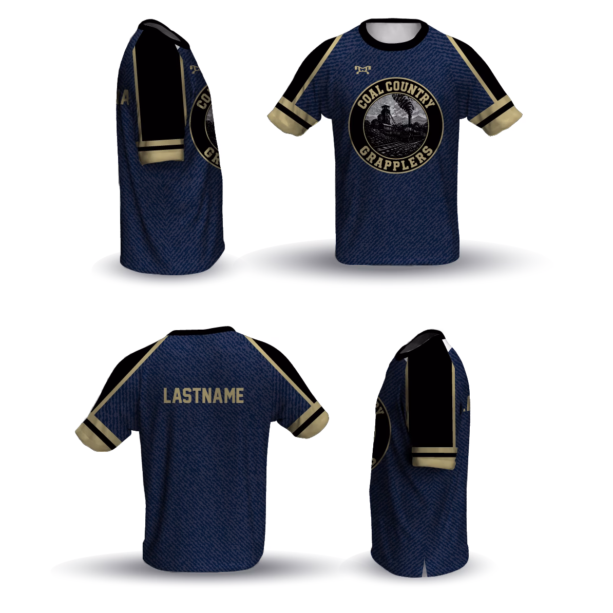 Coal Country Grapplers Loose Short Sleeve Dri-Fit