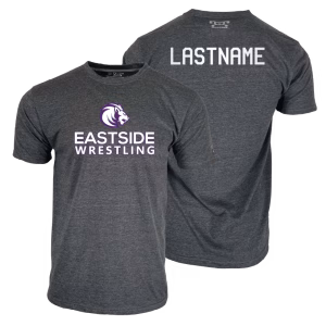 Eastside High School Custom Heat Press Short Sleeve T-Shirt