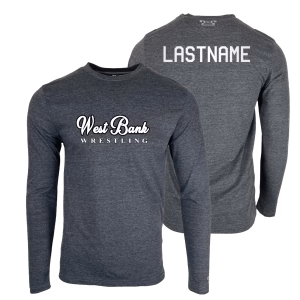 Eagle wrestling Academy Custom Heat Press Long Sleeve T-Shirt