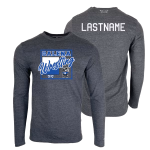 Galena High School Custom Heat Press Long Sleeve T-Shirt