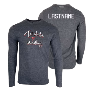 Tri State Wrestling Custom Heat Press Long Sleeve T-Shirt