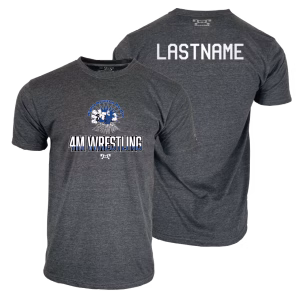 4M Wrestling Club Custom Heat Press Short Sleeve T-Shirt
