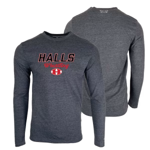 Halls High School Custom Heat Press Long Sleeve T-Shirt