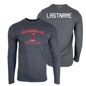 AAU International Brazil 2026 Custom Heat Press Long Sleeve T-Shirt
