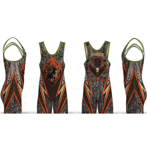 Born to Hunt, Built to Wrestle Men's Singlet