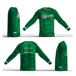 Oak Forest Youth Wrestling Green Loose Long Sleeve Dri-Fit 2026