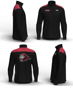 Red Lion Christian Academy Men's Mid-Weight Custom Quarter Zip