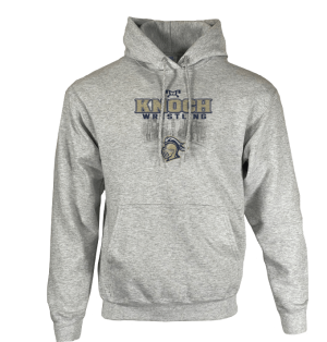 KNOCH 2026 Custom Sublimated Decal Grey Hoodie