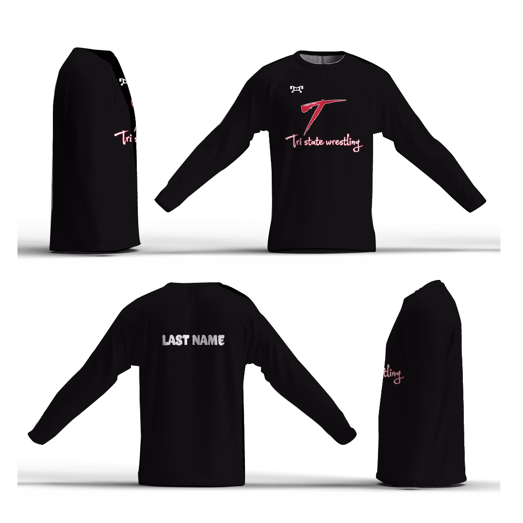 Tri State Wrestling Loose Long Sleeve Dri-Fit