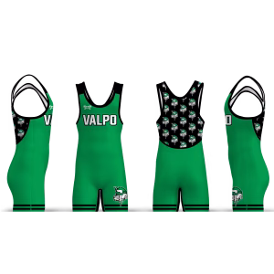 Vikings Wrestling Club Green Men's Singlet