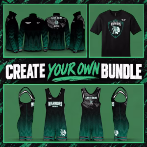 Williamson County Wrestling Club Create Your Own Bundle with quarter zip, T-shirt and singlet