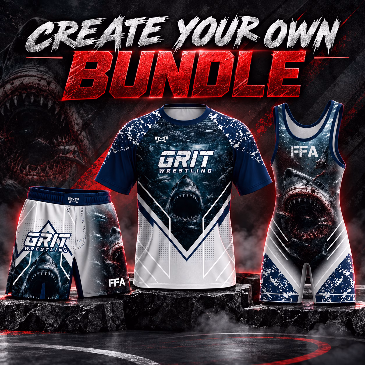 Grit Wrestling Club Create Your Own Bundle