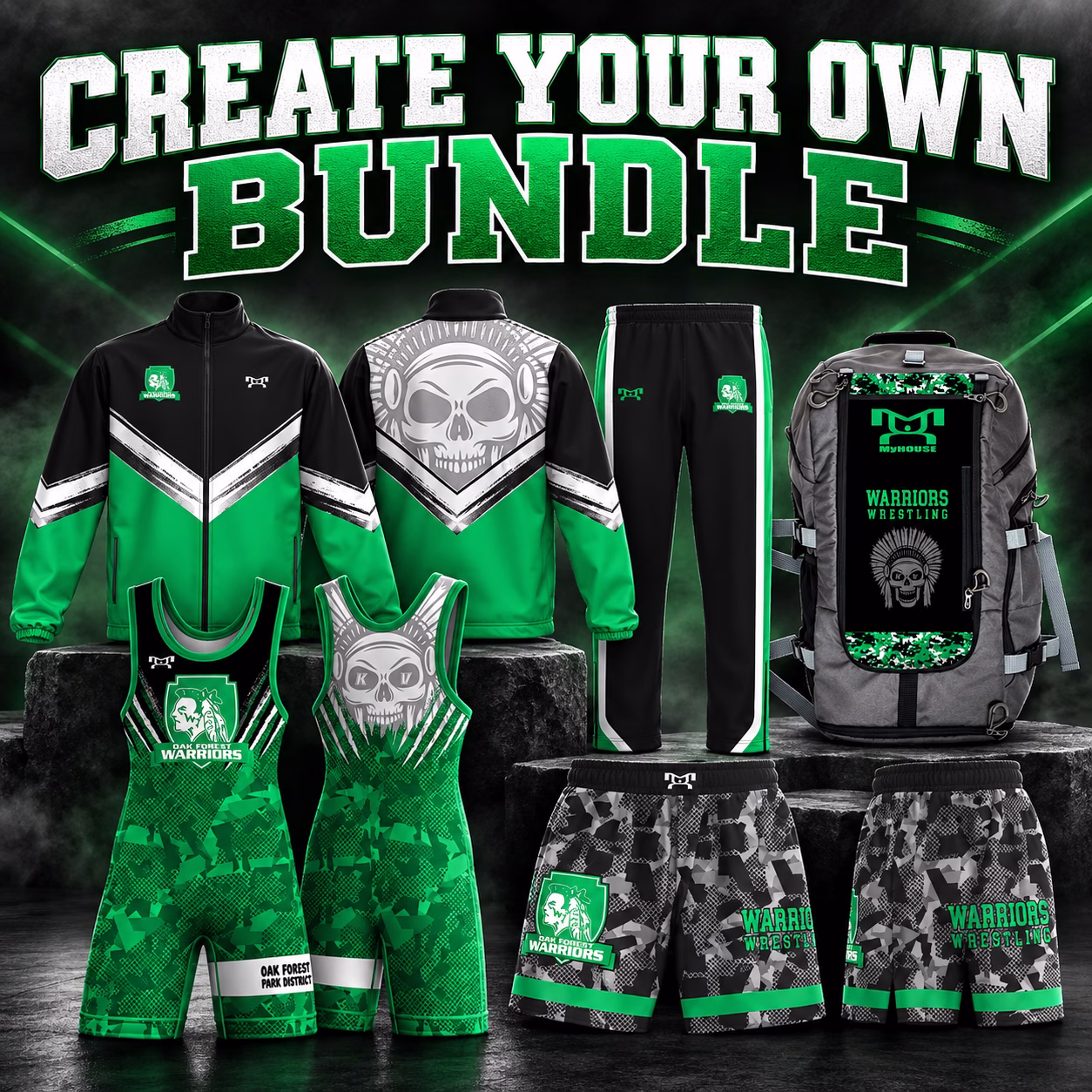 Oak Forest Youth Wrestling Create Your Own Bundle