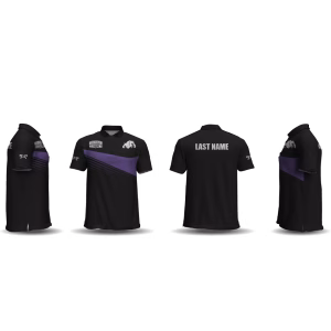 Bridgeport Girls Wrestling Men's Custom Polo