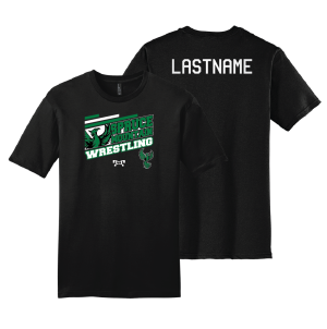 Spruce Mountain Black Custom Heat Press Short Sleeve T-Shirt