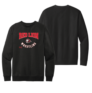 Red Lion Christian Academy Black Heat Press Crewneck