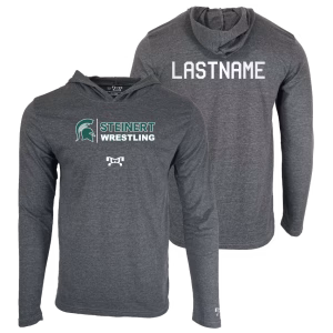 Steinert High School Custom Heat Press Long Sleeve Hoodie T-Shirt