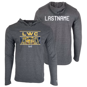 Lions Wrestling Club Custom Heat Press Long Sleeve Hoodie T-Shirt
