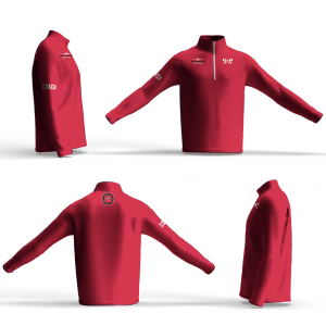 Arctic Warriors 2026 Red Intrepid Quarter Zip
