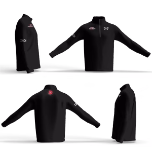 Arctic Warriors 2026 Black Intrepid Quarter Zip