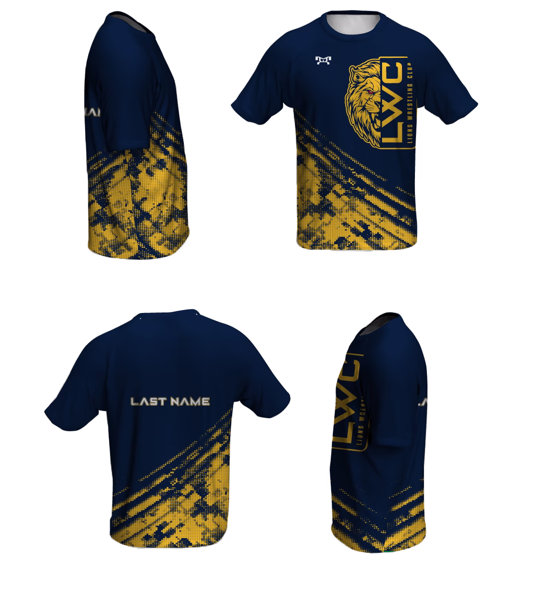 Lions Wrestling Club Loose Short Sleeve Dri-Fit