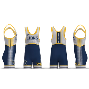 Lions Wrestling Club Men's Singlet