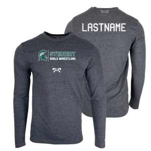 Steinert High School girls Custom Heat Press Long Sleeve T-Shirt