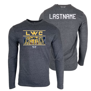 Lions Wrestling Club Custom Heat Press Long Sleeve T-Shirt