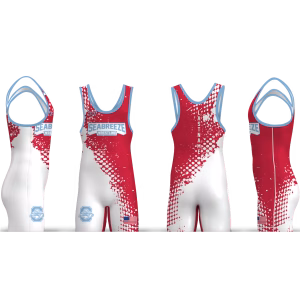 SEabreeze white and red Men's Singlet 2026