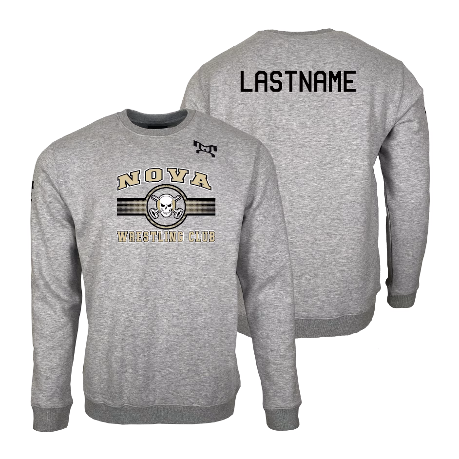 Nova Wrestling Club MyHOUSE Heat Press Challenger Crewneck