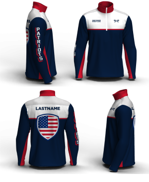 Terre Haute North Men's Mid-Weight Custom Quarter Zip 2026