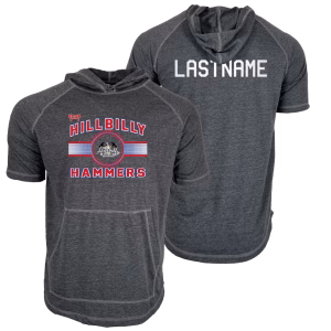 Hillbilly Hammers Custom Heat Press Short Sleeve Hoodie T-Shirt