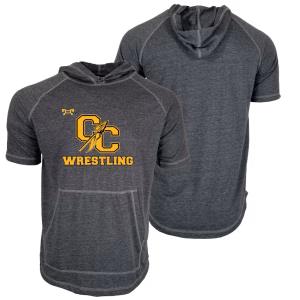 Cherokee County High School Custom Heat Press Short Sleeve Hoodie T-Shirt