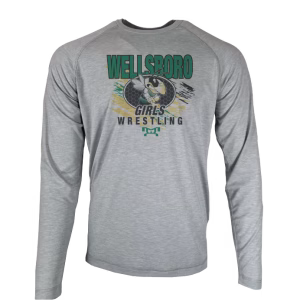 Wellsboro GIRLS Wrestling Custom Sublimated Decal Long Sleeve