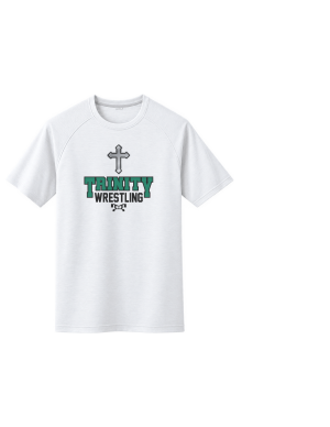 2026 Trinity (Camp Hill) WHITE BOYS Custom Heat Press Short Sleeve T-Shirt