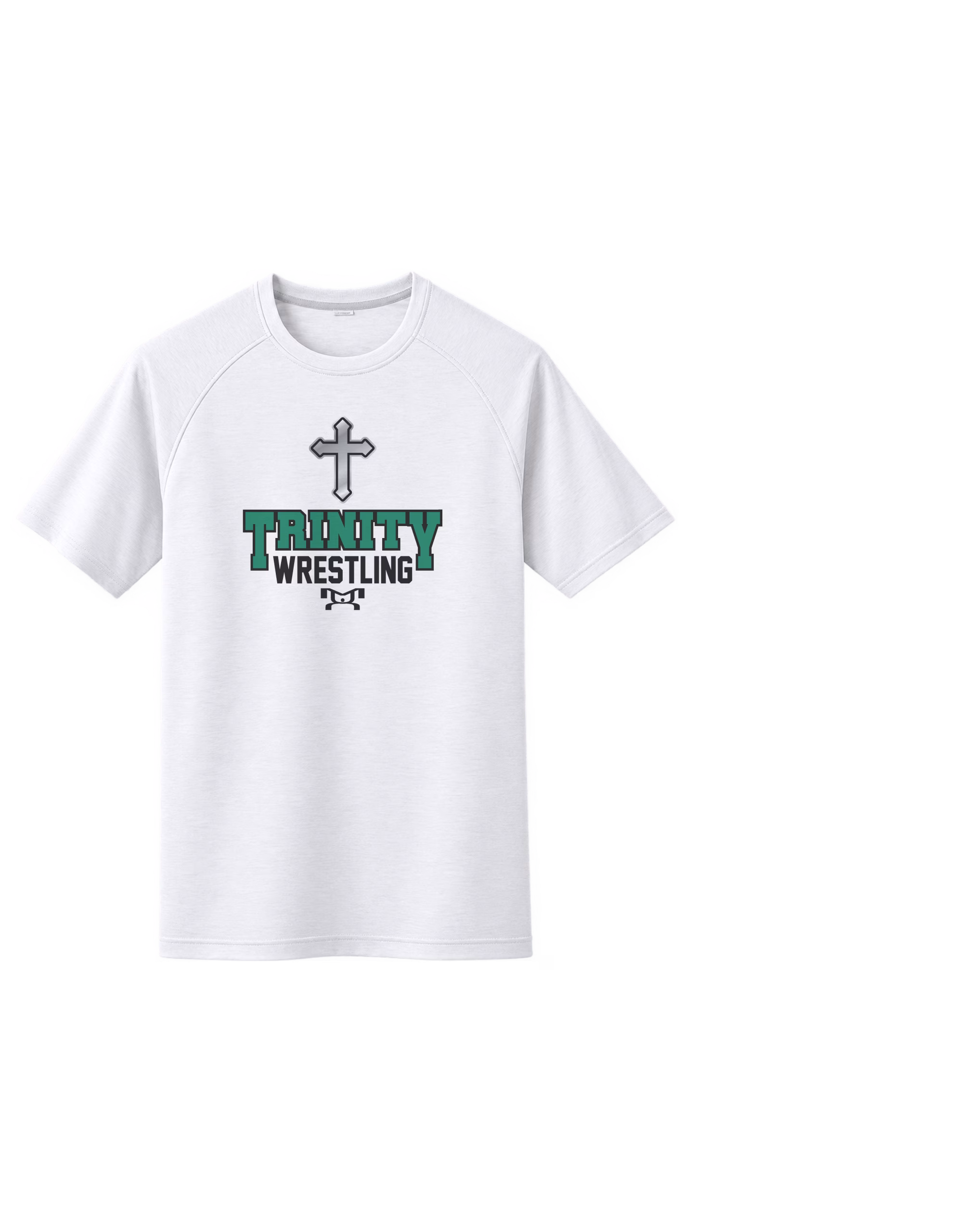 2026 Trinity (Camp Hill) WHITE BOYS Custom Heat Press Short Sleeve T-Shirt