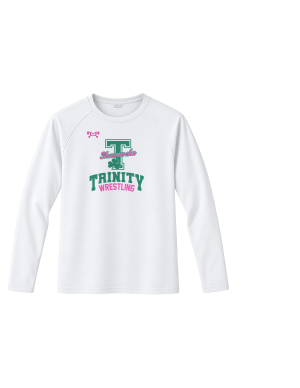 2026 Trinity (Camp Hill) WHITE GIRLS Custom Heat Press Long Sleeve Hoodie T-Shirt