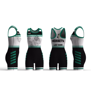 Wellsboro GIRLS Wrestling white Women's Racerback Singlet