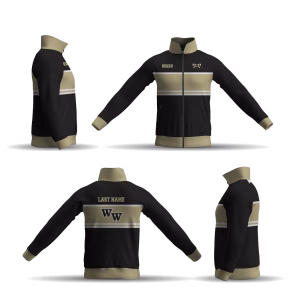 Western Wayne High School Athletic Full Zip Jacket