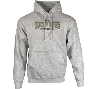 Western Wayne High School Custom Sublimated Decal Grey Hoodie